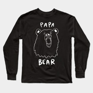 Papa Bear Long Sleeve T-Shirt